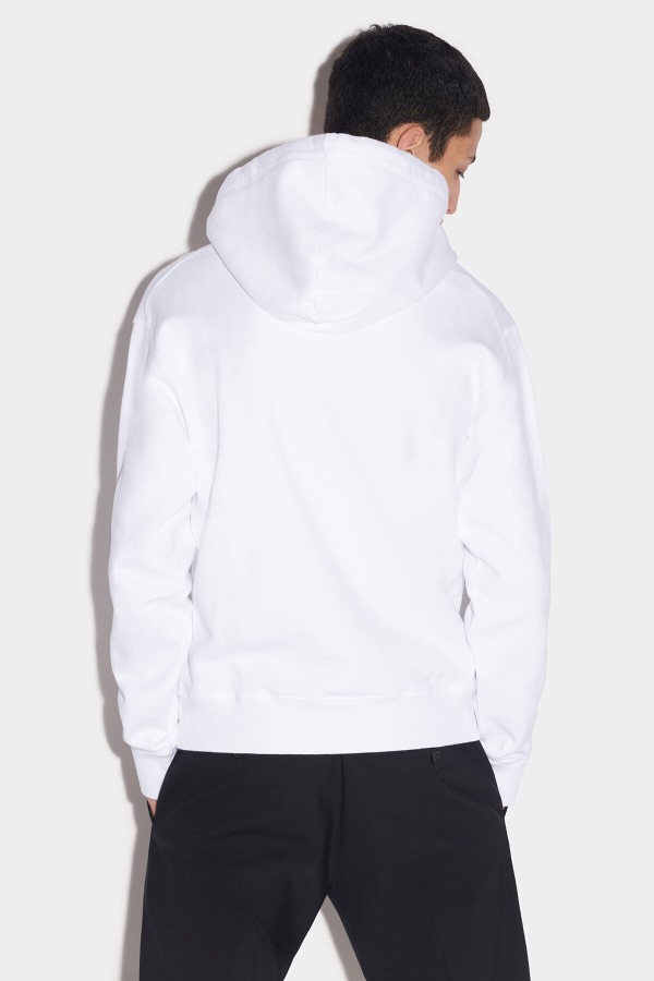 Ceresio 9 Cool Hoodie WHITE/BLACK