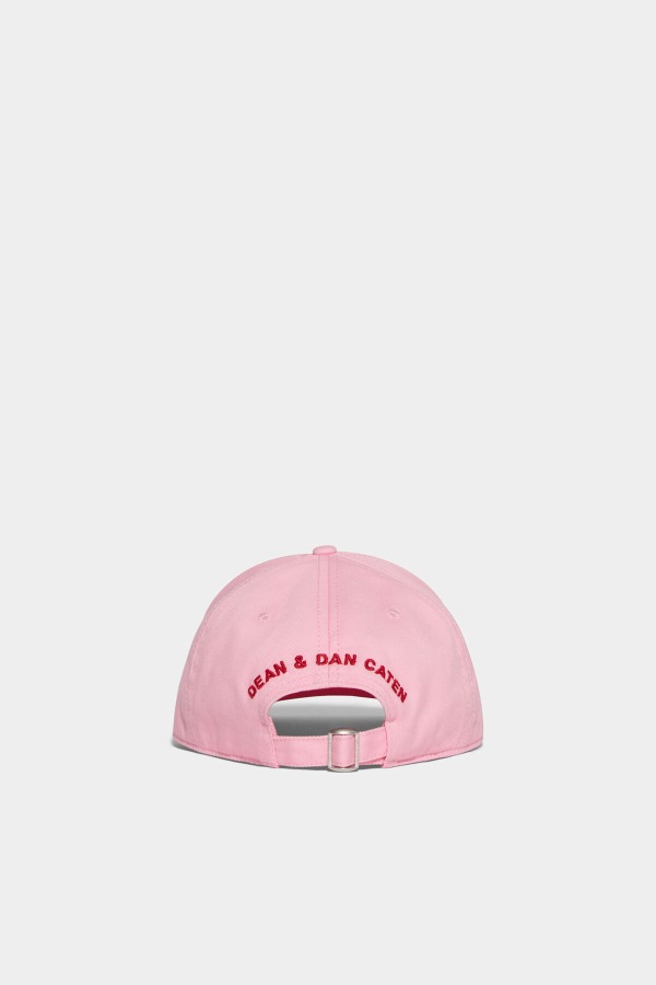 Cartoon Baseball Cap WHITE/LIGHT PINK