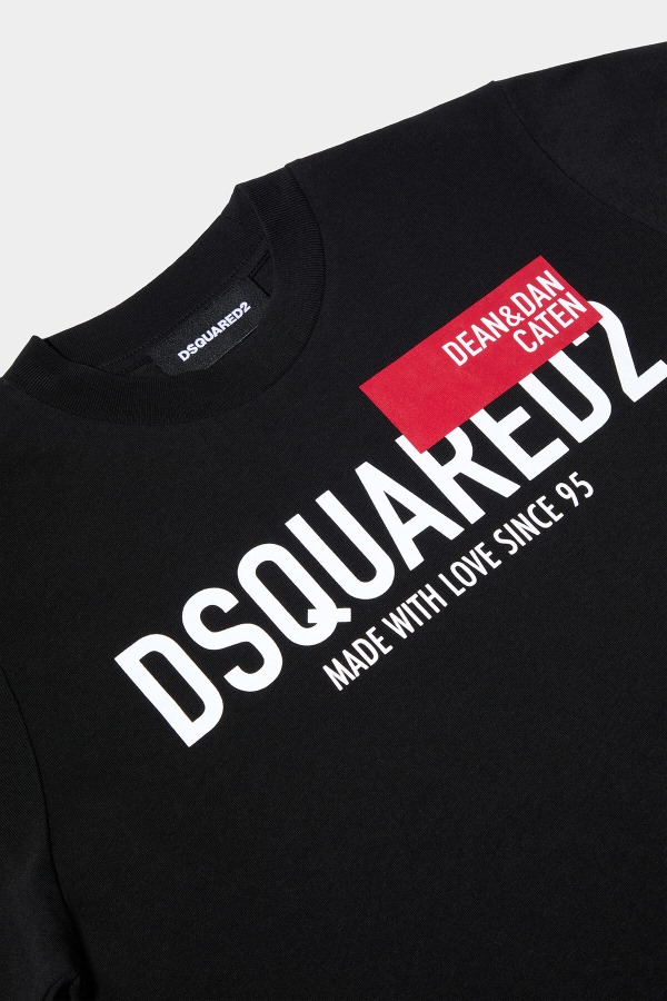 D2 Kids T-Shirt WHITE/BLACK