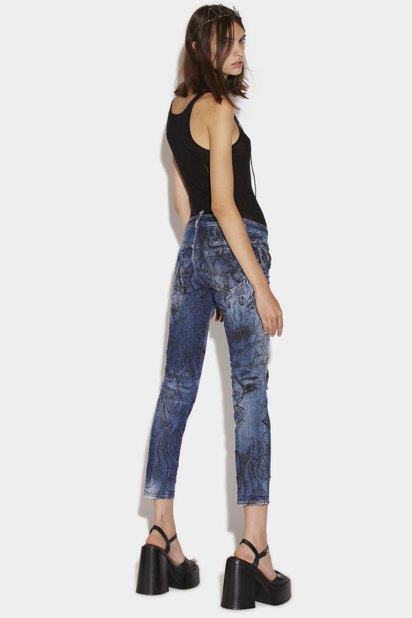 Sex Garden Wash Jennifer Cropped Jeans