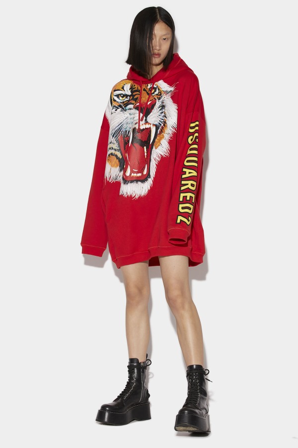 D2 Tiger Sweatdress