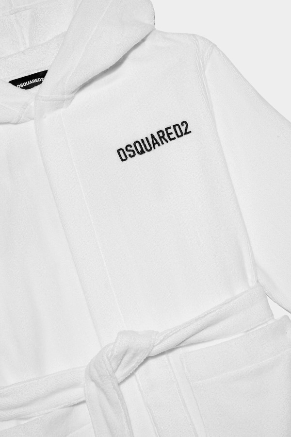 D2Kids Icon Robe WHITE