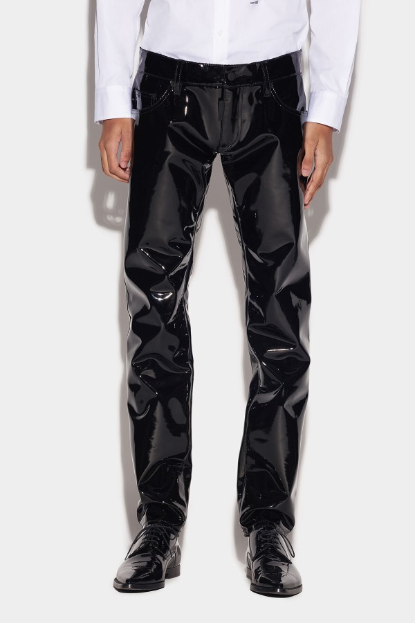Super Low Vinyl Trousers