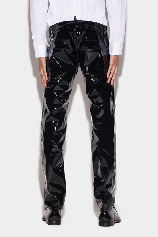 Super Low Vinyl Trousers