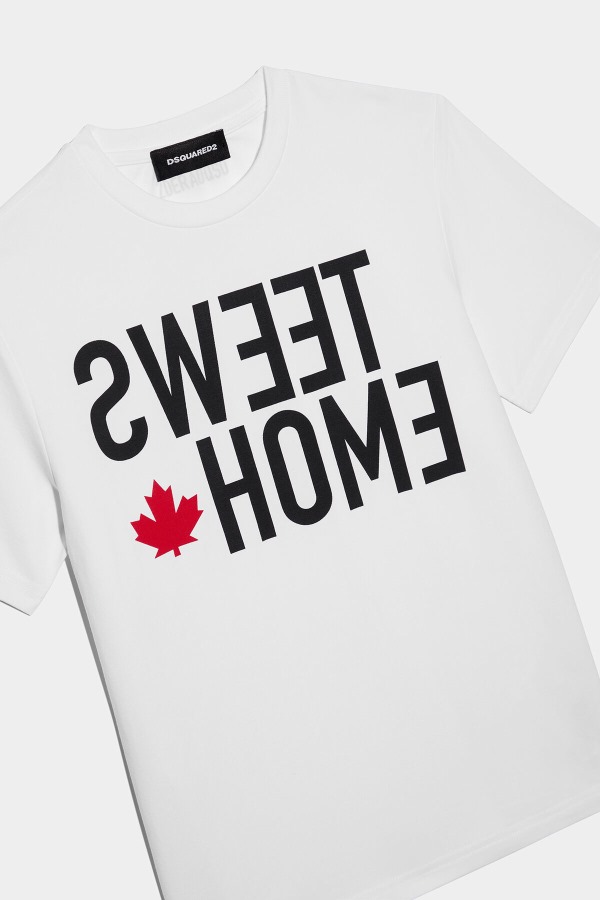 D2 White Kids T-Shirt WHITE