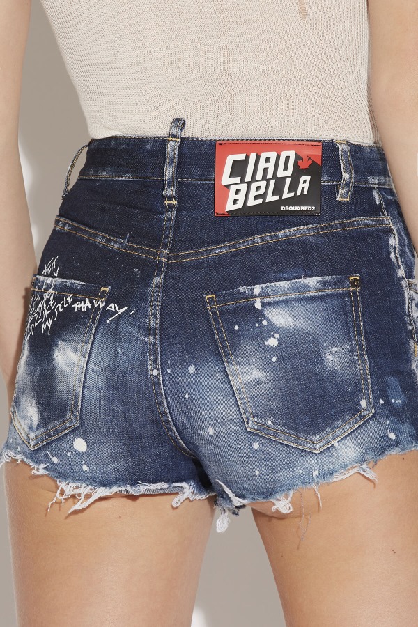 High Waist Hot Pants