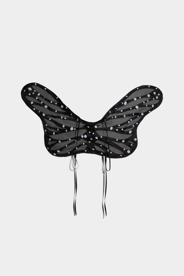 WHITE Butterfly Wings