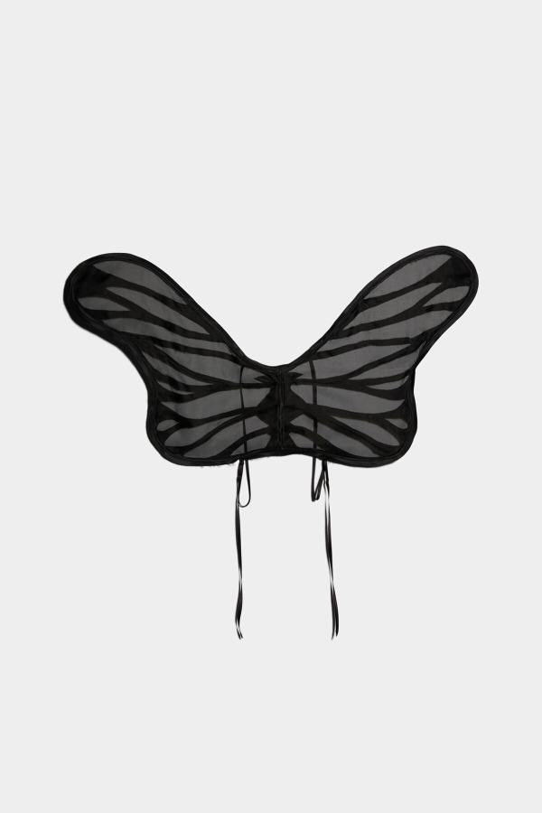 WHITE Butterfly Wings