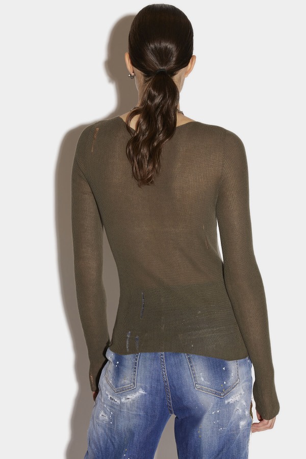 Distressed Sweater D2