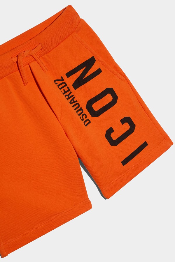 WHITE D2Kids Icon Sweatshorts
