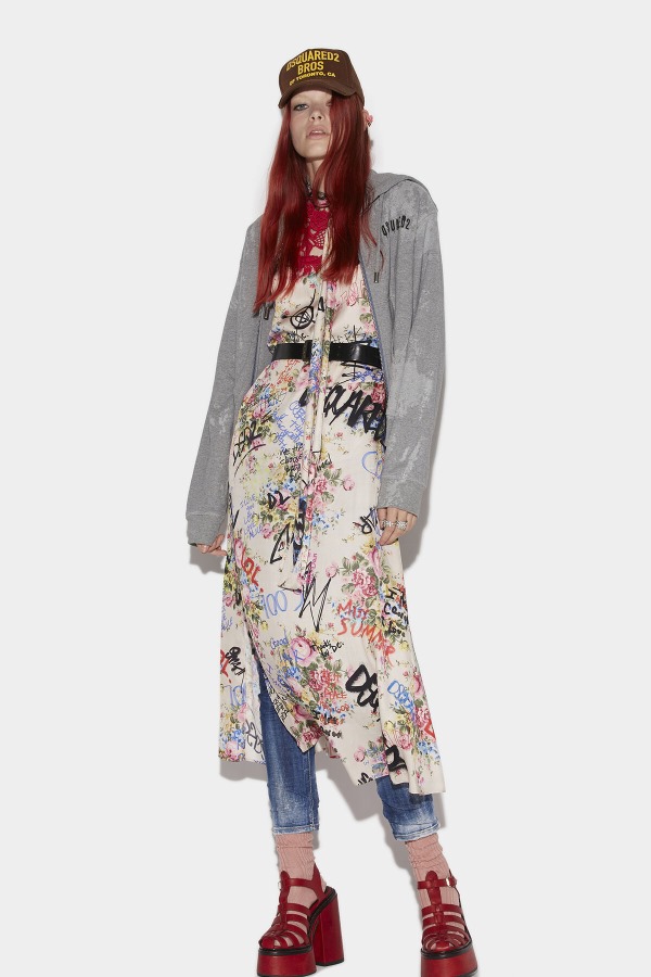 Scarf Longuette Dress