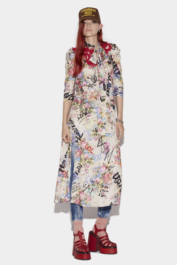 Scarf Longuette Dress