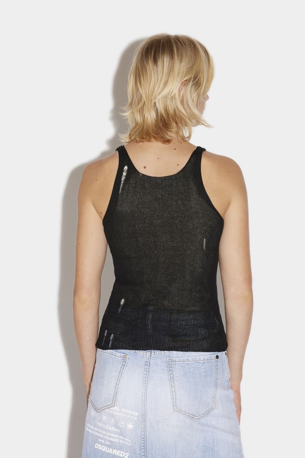Distressed Tank Top