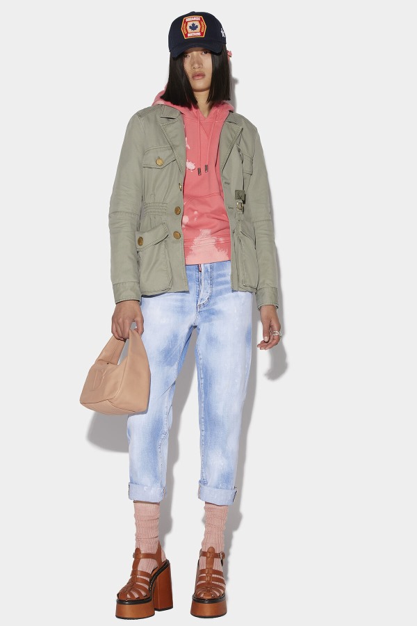 Light Sunny Day Wash Boston Jeans