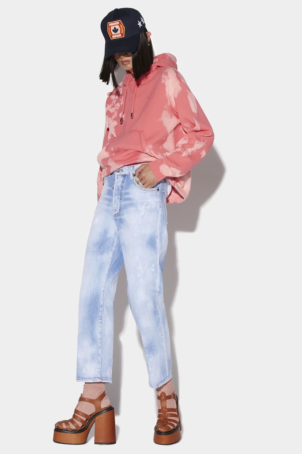 Light Sunny Day Wash Boston Jeans