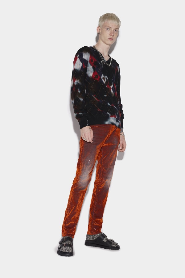 SALMON Velvet Wash Cool Guy Jeans