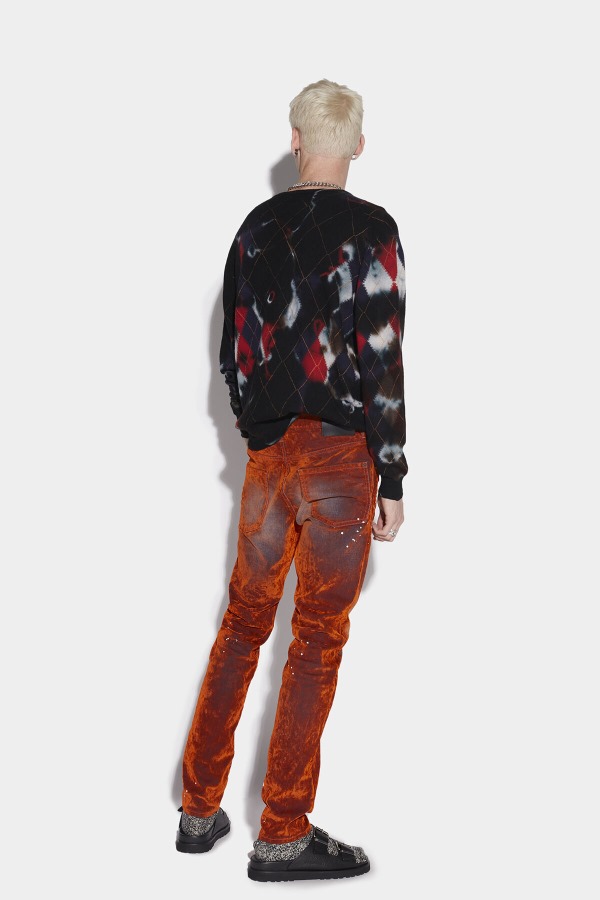 SALMON Velvet Wash Cool Guy Jeans