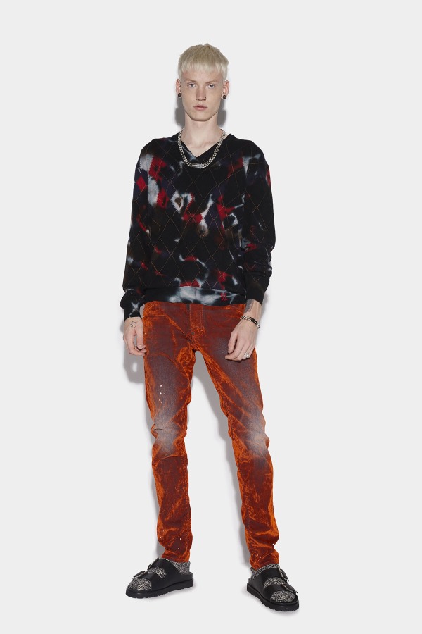 SALMON Velvet Wash Cool Guy Jeans
