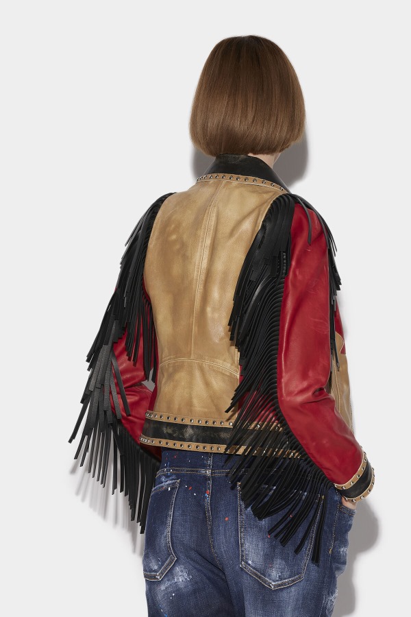 Fringes Flag Jacket