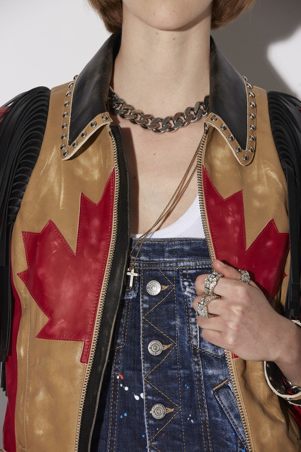 Fringes Flag Jacket
