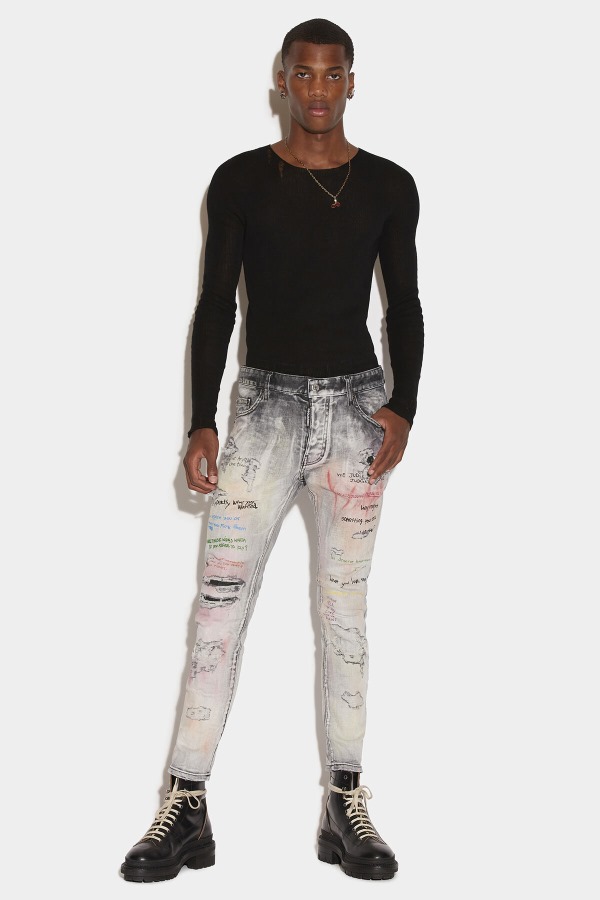 Squat Wash Skater Jeans