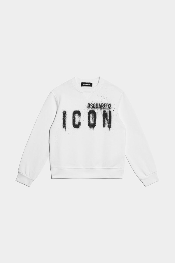 D2Kids Icon Spray Sweatshirt BLACK
