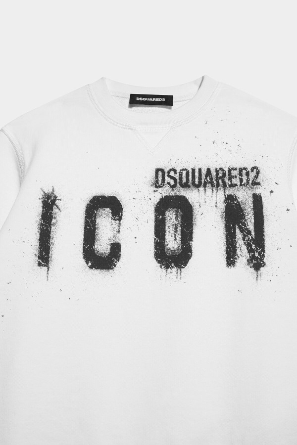 D2Kids Icon Spray Sweatshirt BLACK