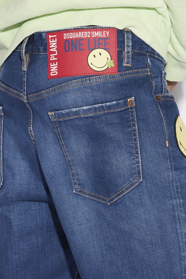 Smiley Partially Organic Cotton Marine Shorts