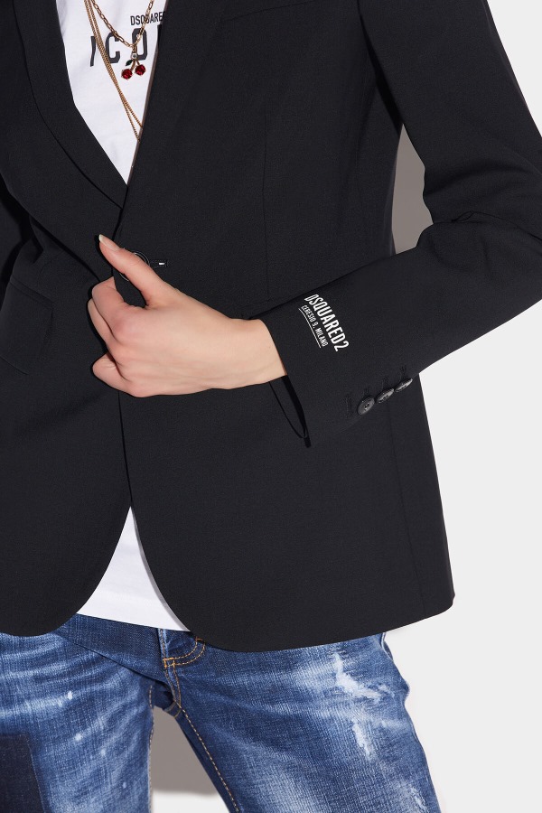 Ceresio 9 One Button Blazer