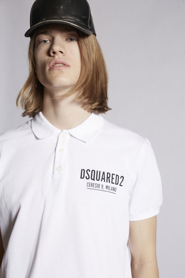 Ceresio 9 Tennis Polo WHITE