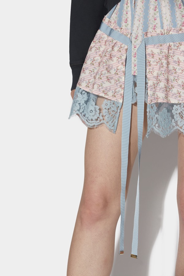 Ruffle Mini Skirt