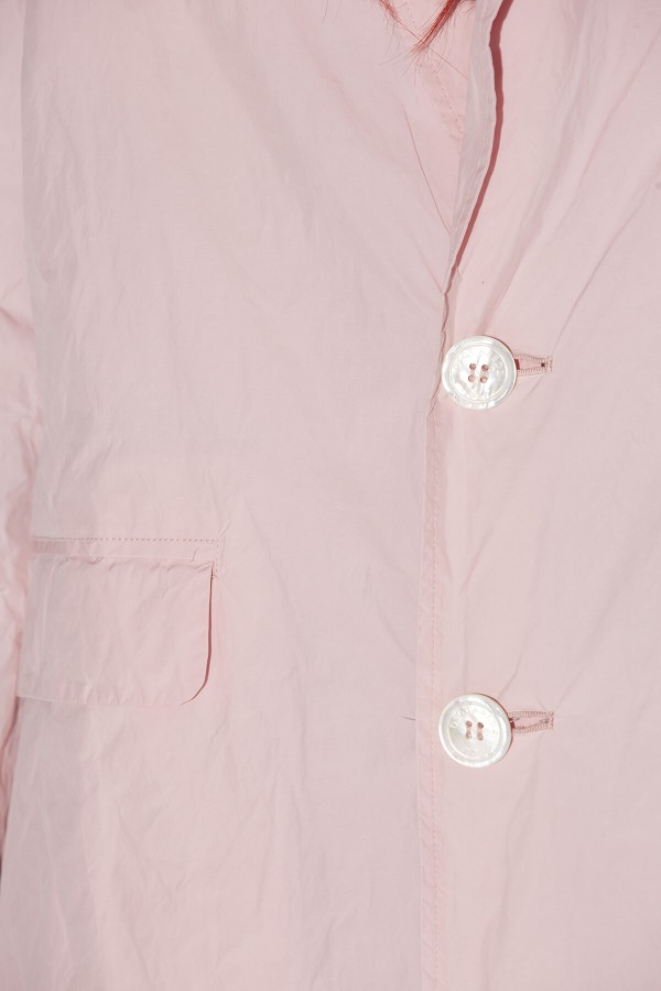 Three Button Rain Coat