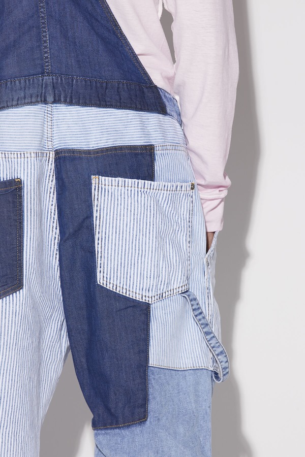 Patchwork Dungarees