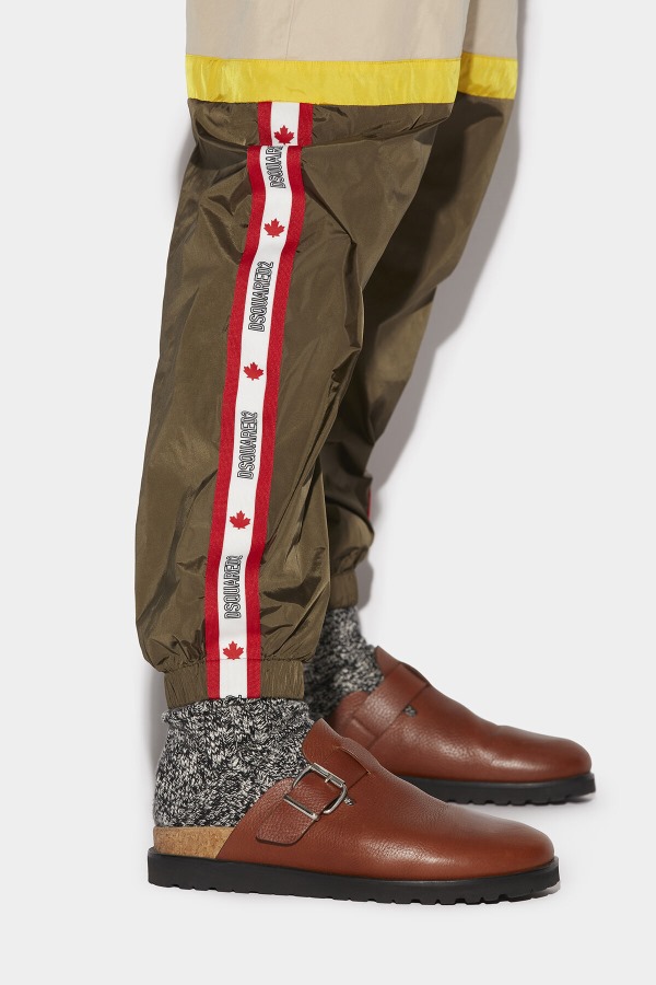 Hybrid Sport Tape Trousers WHITE