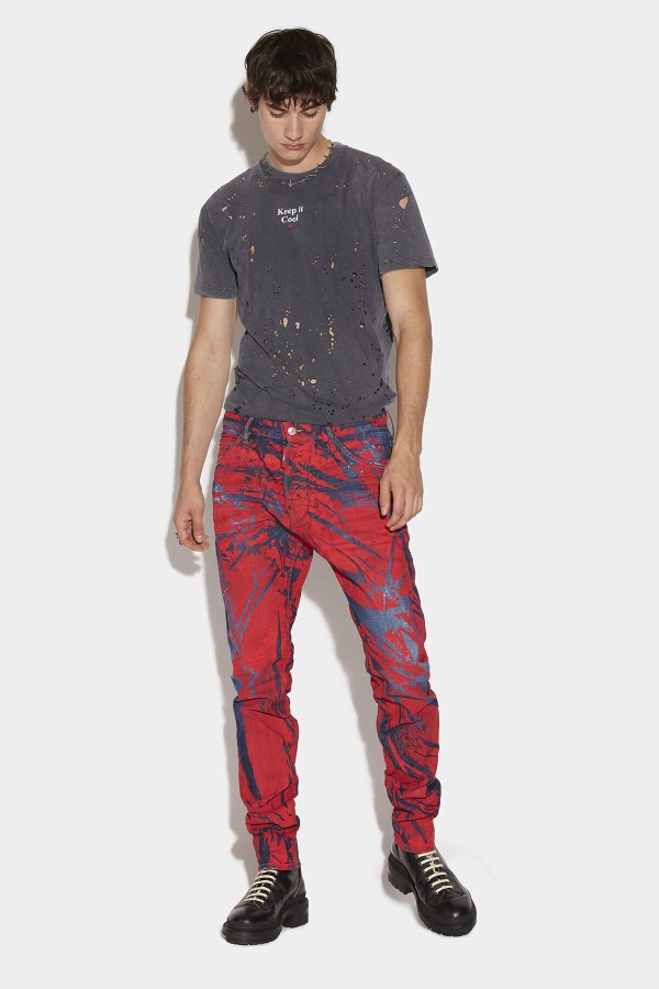 Red Press Wash Cool Guy Jeans