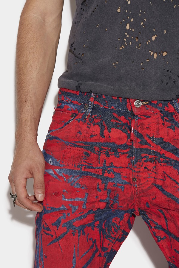 Red Press Wash Cool Guy Jeans