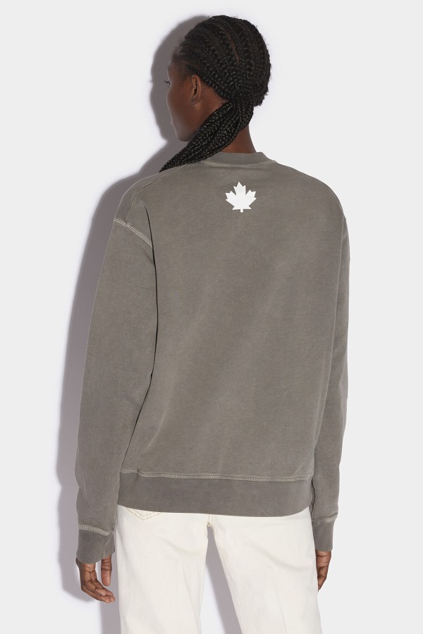 One Life Organic Cotton Cool Sweatshirt D2 GREY