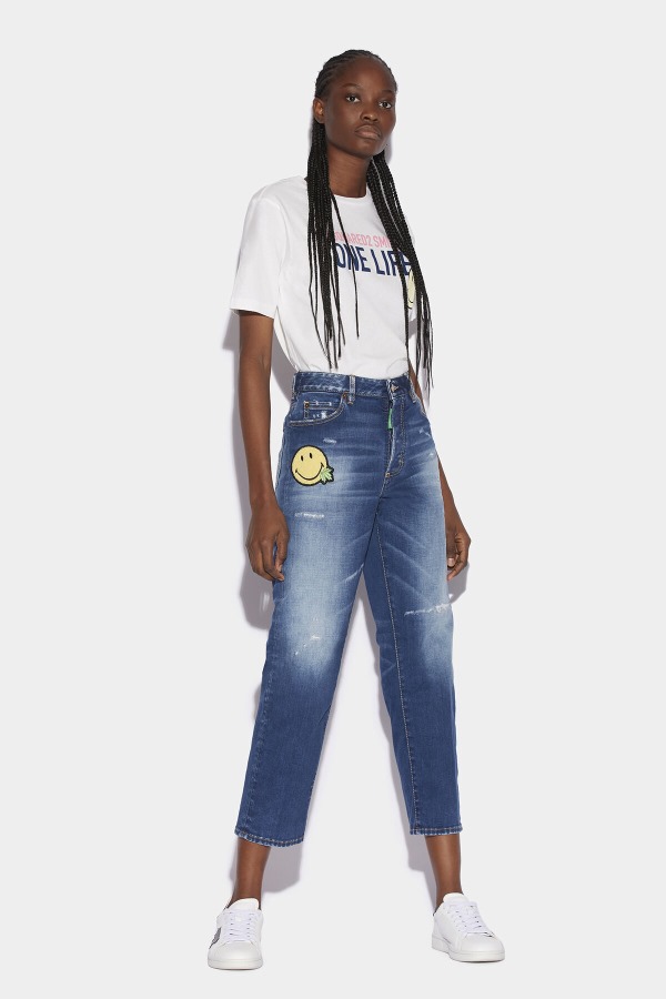 Smiley Partially Organic Cotton Boston Jeans