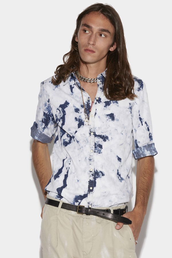 Sexy Roll Up Shirt