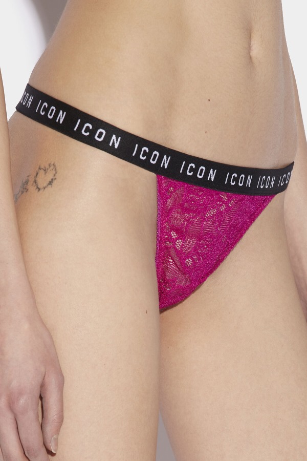 BLACK Be Icon Thong