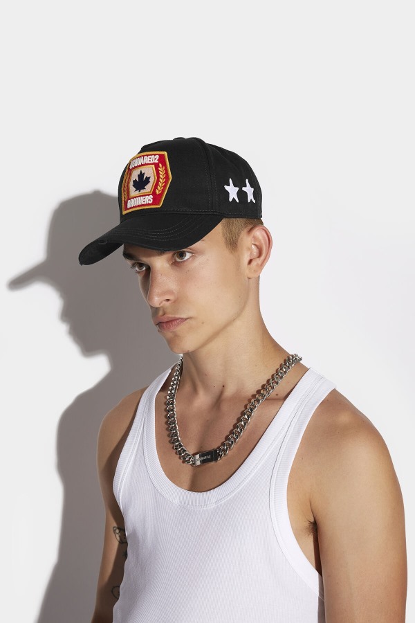 BLACK D2-Baseball Cap