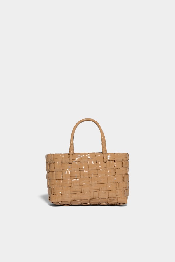 Mama Weave Bag BLACK/BEIGE
