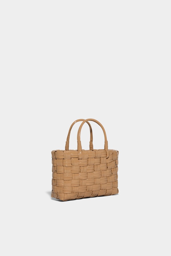 Mama Weave Bag BLACK/BEIGE