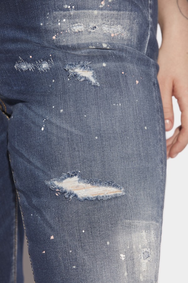 Honey Dark Wash High Waisted Bell Bottom Jeans