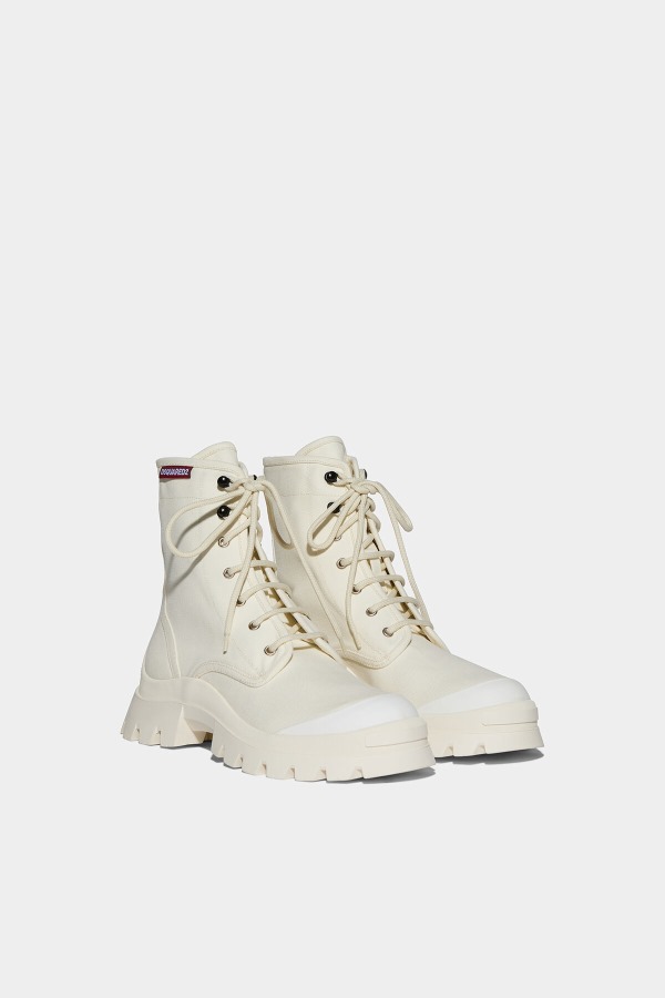 BROWN Tank Combat Boots