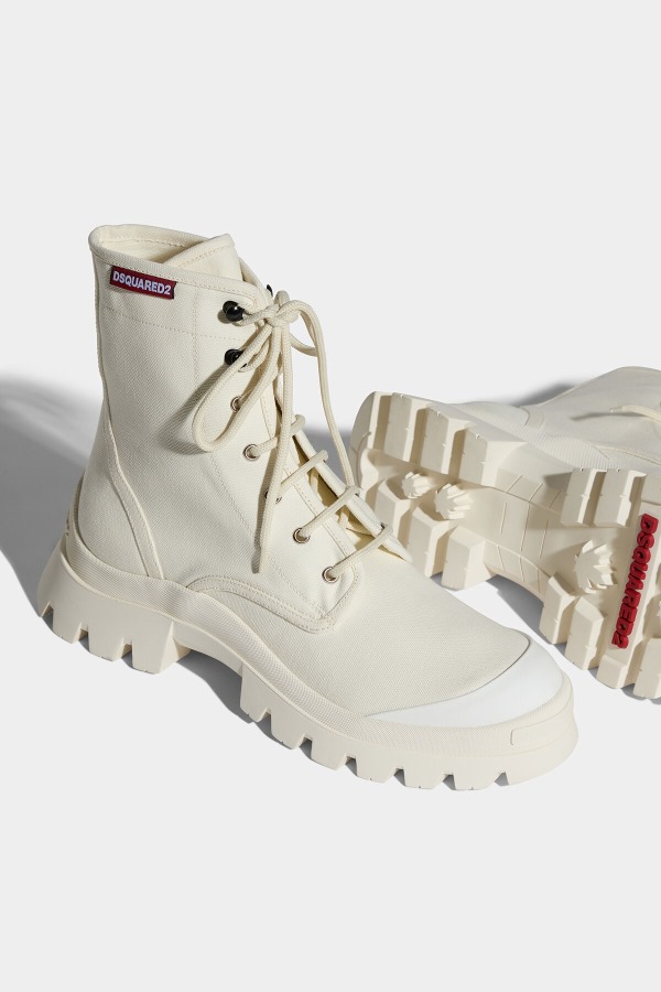 BROWN Tank Combat Boots