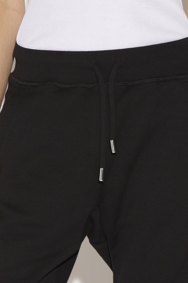 WHITE Icon Spray Sweatpants