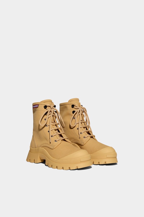 Tank Combat Boots BROWN