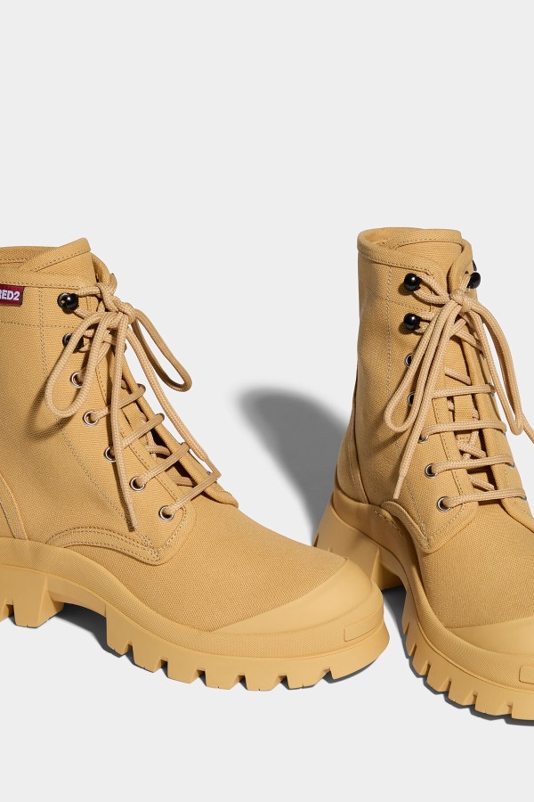 Tank Combat Boots BROWN