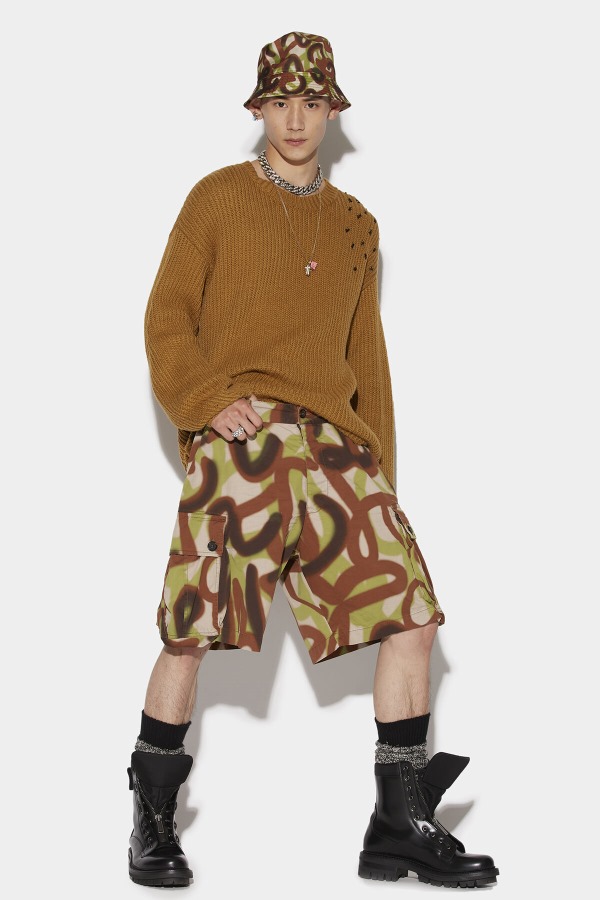 Military Cargo Shorts